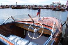 “Legend” a 23’ 1942 Chris Craft Custom Runabout the only year for silver gauges Brent Gatecliff Waterford, Michigan