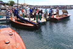 Best Sailboat “Huzzah” a Murray Wright by Bruce and Jonathan Martin Ypsilanti, Michigan