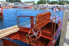 Former Best of Show winner and 2017 winner Best Launch the 1917 33’ Consolidated Speedway launch “Chief Mackinac” John & Becky Allen Gull Lake, Minnesota