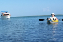 at anchor in the keys