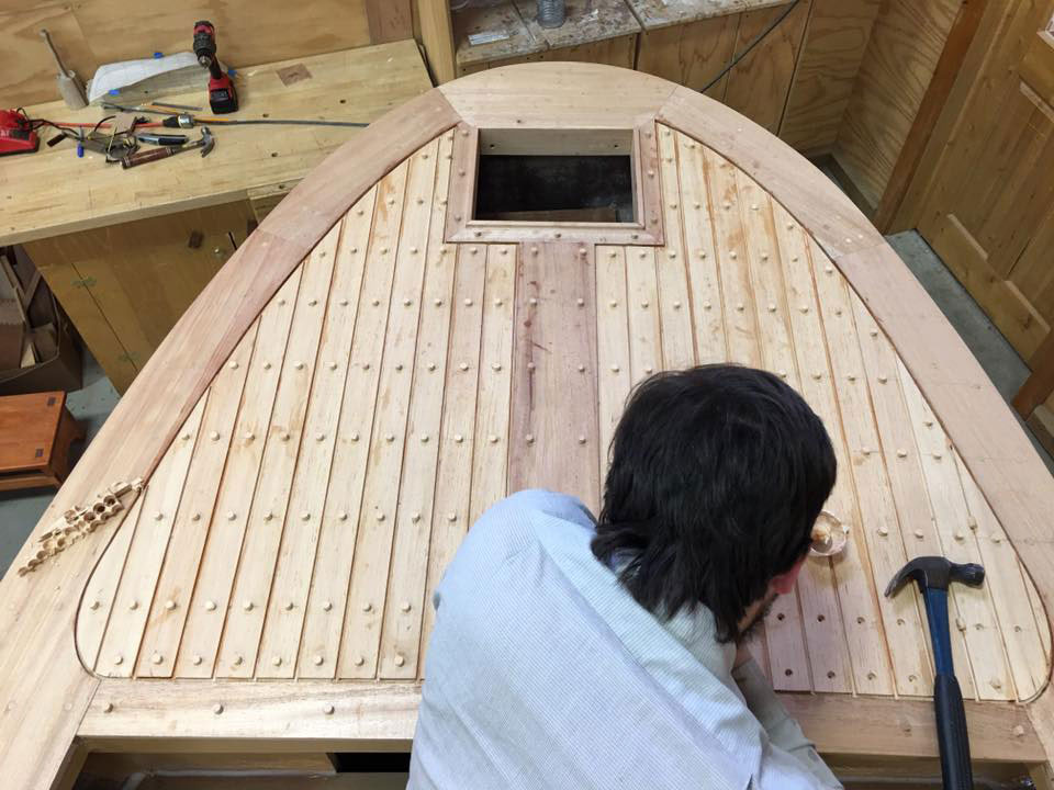 Great Lakes Boat Building School Fantail Launch