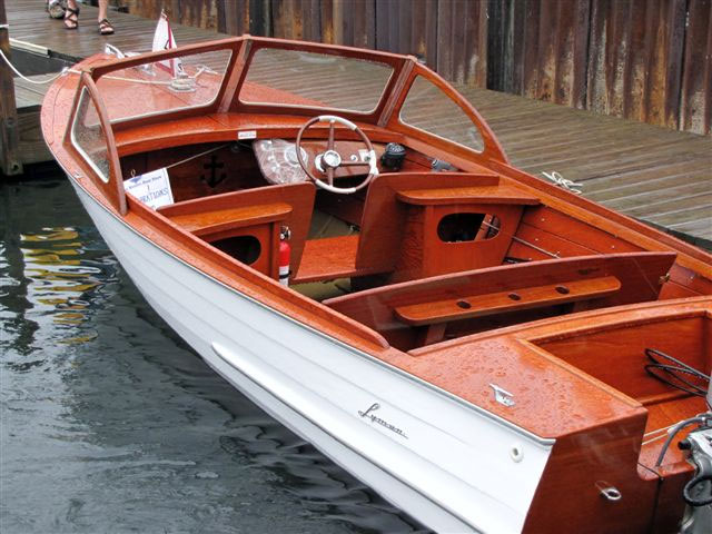 Vtg LYMAN Inboard & Outboard BOAT BROCHURE Clinker-Built SPECS Catalog 1960 