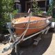1951 Wagemaker Wolverine Dual Cockpit Runabout with Johnson Seahorse 25 engine and Trailer